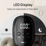 Meilen Luggage Weight Scale, 110LB/50KG Digital Fishing Scale with Portable Hanging, Suitcase Baggage Scale with Hook, Type-C Charging, LED Screen, Black (1)
