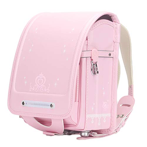MilWorld randoseru backpack ransel automatic janpanese school bag for kids PU leather waterpoof Pink