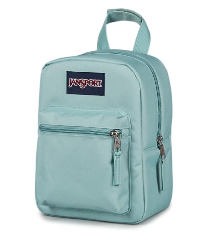 JanSport Big Break Insulated Lunch Bag - Small Soft-Sided Cooler Ideal for Class, Work, or Meal Prep, Faded Sage