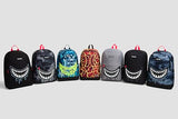 Hurley Unisex-Kids Graphic Backpack, Blue Lazer/Black, One Size