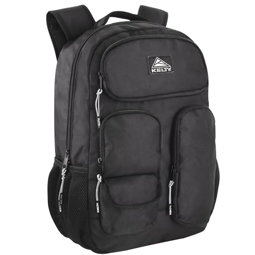 Kelty 18 Inch 25 Liter Capacity Multipocket Laptop Backpack, Padded Back, Air Mesh Shoulder Straps for Travel, Commuting
