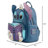 Loungefly Disney Lilo and Stitch Story Time Duckies Womens Double Strap Shoulder Bag Purse