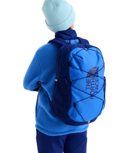 The North Face Kids' Court Jester Backpack - Water-Repellent Travel Bag, Spacious Main Compartment, for Tweens/Young Teens, Active Blue/Bold Blue, One Size