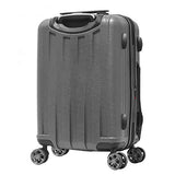 Olympia U.S.A. Sidewinder 25-Inch Luggage Expandable Lightweight Hardside Scratch Resistant Double 4 Wheel Spinner Suitcase with TSA Lock