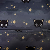 Loungefly Sanrio: Chococat - Quilted Gold Embroidery Stars - Mini Backpack - Great for Kids & Adults - Collectible Bags