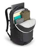 The North Face Router Everyday Laptop Backpack - Daypack, Water Repellent, Laptop Sleeve, Reflective Details, Asphalt Grey Light Heather/TNF Black-NPF, One Size