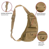 Rothco Tactical Crossbody Bag – Compact EDC Shoulder Sling Bag