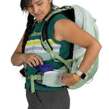 Osprey Tempest 22L Women's Lightweight Hiking Backpack - Small Daypack for Travel & Camping, Frosty Mint Green/Botanica
