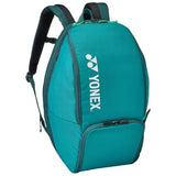 YONEX Unisex Pro Backpack B - Stylish Durable Lightweight Multifunctional Spacious Tennis Backpack w/Chest Belt & Shoe Pocket, Dark Green