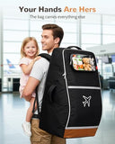 YOREPEK Car Seat Travel Bag for 360 Rotating Convertible Seats