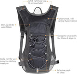 Unigear Hydration Pack Backpack with 70 oz 2L Water Bladder for Running, Hiking, Cycling, Climbing, Camping, Biking (Black)
