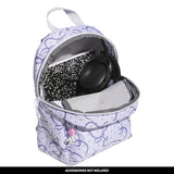adidas Kids Gotta-Have-It Mini Backpack – School Bag for Girls and Boys, 10L, Bow Print Frozen Purple/White, OSFA