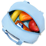 abshoo School Backpack for Girls Bookbag with Lunch Bag Teen Girls School Bag Travel Daypack (Light Blue)