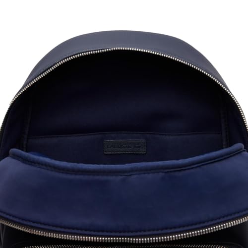 Lacoste Men's Classic Laptop Pocket Backpack, Midnight Blue, One Size