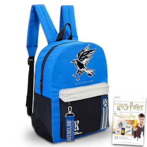 Harry Potter Backpack for School Bundle w/ 16in Ravenclaw Bookbag + More | Backpacks4Less