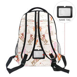 Fisyme Cowgirl Western American Laptop Backpack Bag Bookbag Casual Travel Hiking Computer Notebooks Daypacks
