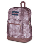 JanSport Cross Town Plus Backpack - Large Main Compartment, Side Water Bottle Pocket, 15-Inch Padded Laptop Sleeve - Ice Dye