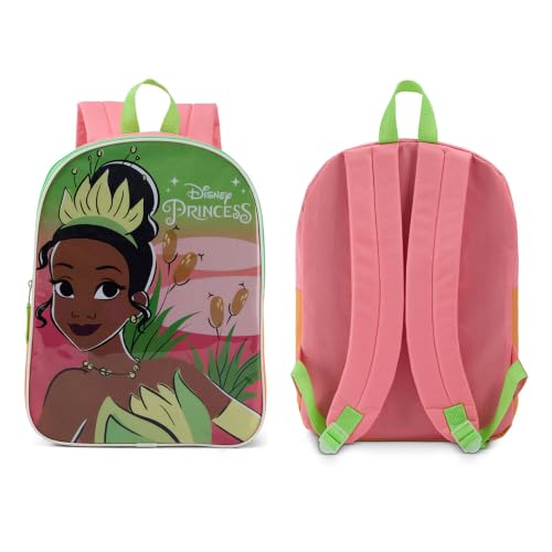 Disney Princess Tiana Backpack - Kids Backpack for Girls
