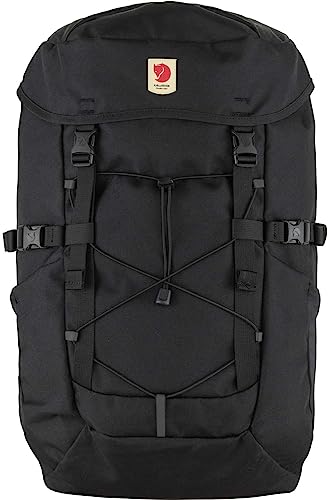 Fjällräven Skule Top 26 Backpack - Top-Loading Design, Secure Gear Storage - School, Travel, Hiking, Black, One Size | Backpacks4Less