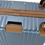London Fog Southbridge 25 Inch Expandable Spinner HS, Slate Blue