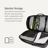 SwissGear Hybrid 45L Travel Backpack, Fits 17 inch Laptop, Men's and Women's, Heather Grey