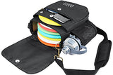 QOGIR Lightweight Disc Golf Bag: Durable Disc Golf Bag with 8+ Disc Capacity, Introductory Discs Golf Bag, Holds Water Bottle and Accessories, Great for Beginners