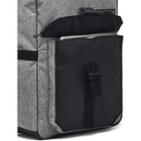 Under Armour unisex-adult Ua Triumph Campus Bp Backpack, Castlerock Full Heather/Black/Black, One Size, Backpack