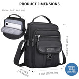 WITZMAN Carry on Travel Backpack for Men Airline Approved Convertible Nylon Duffle Backpack and Crossbody Bags Lightweight Casual Messenger Bag