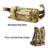 MT Military MOLLE 2 Large Rucksack with Frame, Army Tactical Backpack