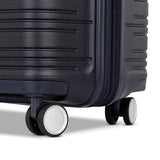 Samsonite Elevation Plus - Carry-On Hardside Luggage - Scratch Resistant Polypropylene Shell, RightHeight™ Adjustable Handle, Integrated AirTag Holder, TSA Lock, WetPak™ Compartment - Midnight Blue