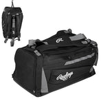 Rawlings | MACH Hyrbid Backpack/Duffle Equipment Bag | Baseball & Softball | Black