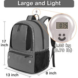 YOREPEK Soccer Backpack, Soccer Bag with Ball Holder and Shoe Compartment