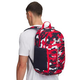 Under Armour Unisex Hustle Sport 6.0 Backpack, (600) Red/Midnight Navy/Metallic Silver, One Size Fits Most