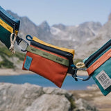 Topo Designs Accessory Bags, Travel Organizer for Smaller Items, Durable Storage Pouch, 3 Sizes, Fully Lined Pack Cloth (Mountain/Nightshade/Slate)