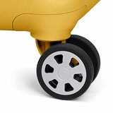Traveler's Choice Pagosa Hardshell Expandable Luggage with Spinner Wheels, Yellow, 30-Inch Large