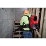 Milwaukee M18 Fuel 3-in-1 Lightweight Backpack, Red Black