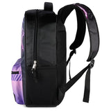 AI ACCESSORY INNOVATIONS K-Pop Demon Hunters Huntrix 16” Backpack for Girls, Featuring Rumi, Zoey, Mira, Rubber Molded Bag Charm, Huntrix