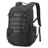 Fortune Edge 35L Tactical Backpack for Men, MOLLE Military Bug Out Bag, Waterproof Rucksack for Hiking with Hydration Port Black