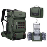 WITZMAN Convertible Travel Backpack for Men - Airline Approved, Nylon Duffle Backpack with Multi-organization, Hanging Toiletry Bag