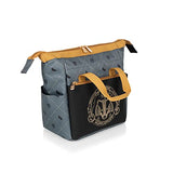 PICNIC TIME Harry Potter Hufflepuff On The Go Lunch Cooler, Soft Cooler Lunch Box, Insulated Lunch Bag, (Black with Yellow Accents)
