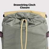 Topo Designs Rover Pack Mini - Small Sized Simple Daypack for EDC, Day Trips, Hikes, Iconic Denver Design, Fair Trade (Bone White/Beetle)