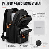 flipfit X-PAC Fishing Sling Bag 6L Waterproof Crossbody Tackle Pack with Rod Holder