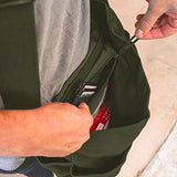 Sweetbriar Classic Vintage Messenger Bag, Forest Green