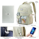 kadilong School Backpack for Girls,Kids Bookbag for Middle High School,Laptop Backpack Women Mochila para Niñas