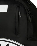 Sprayground SHARK CENTRAL 2 - BLACK WHITE BACKPACK