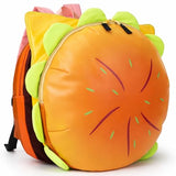 Cheeseburger Backpack, Hamburger Backpack, Burger Food Shaped Novelty Bag