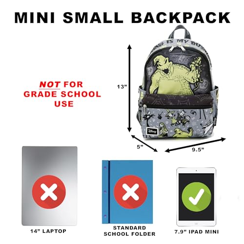 Wondapop Disney The Nightmare Before Christmas Oogie Boogie 13" Deluxe Nylon Mini Daypack