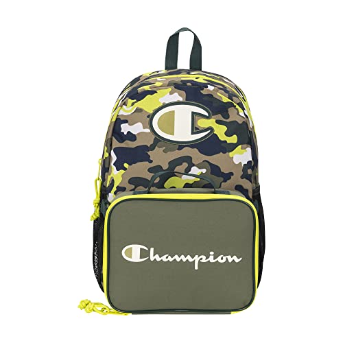 Champion Munch Backpack Lunch Kit Combo Olive One Size
