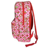Fast Forward Strawberry Shortcake Pink Backpack, 16 inch, Floral Design