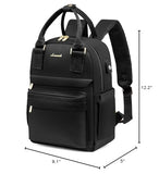 LOVEVOOK Mini Backpack for Women Stylish Waterproof Backpack Purse with USB Port, Cute Bookbag for College School Travel